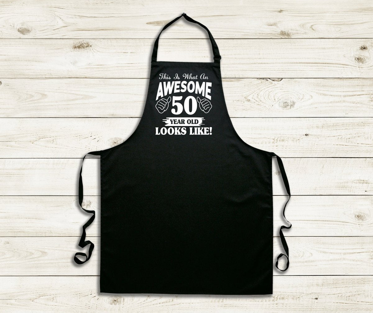 Schort Awesome 50 - Koning Spandoek Schort Awesome 50
