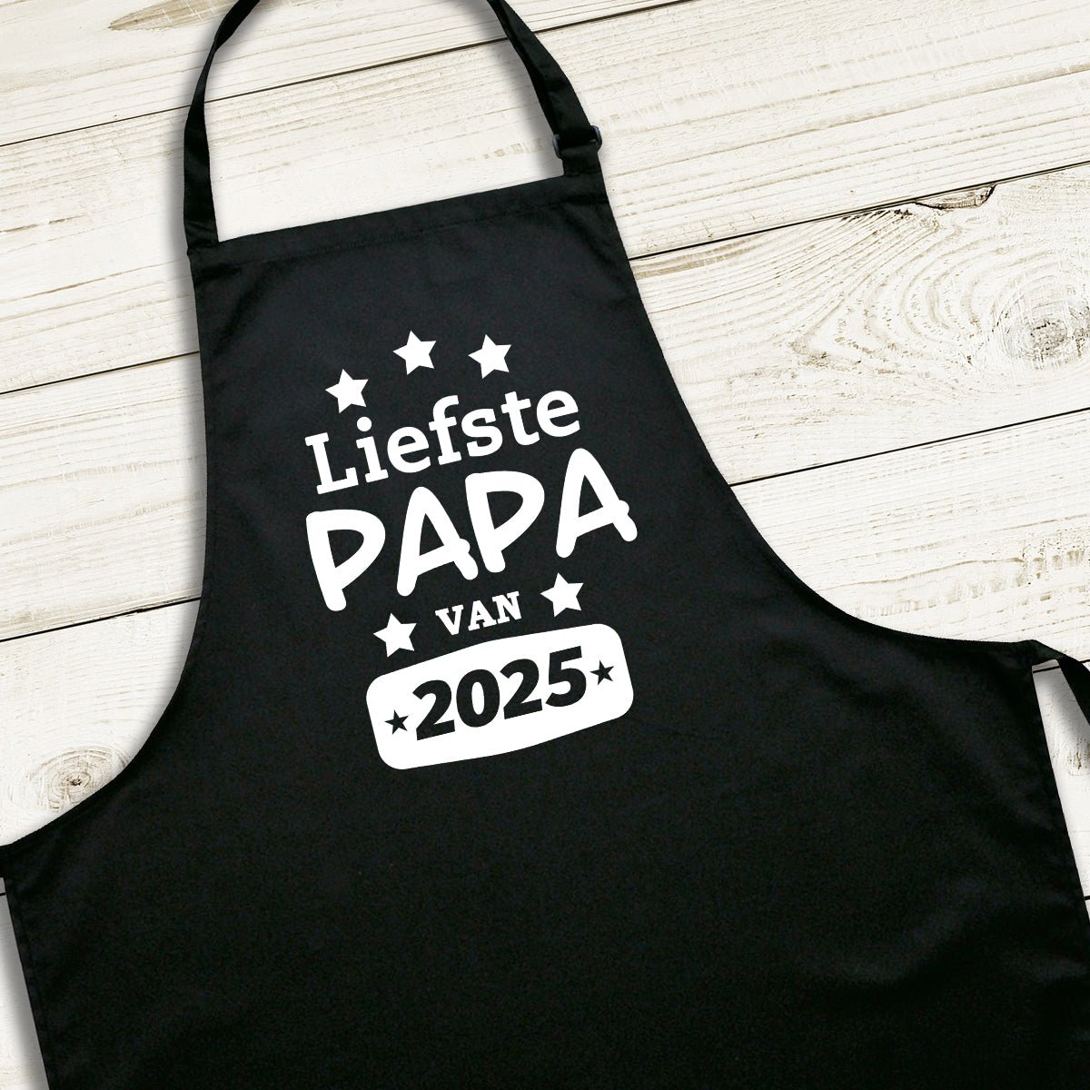 Schort Liefste Papa 2025 - Koning Spandoek Schort Liefste Papa 2025