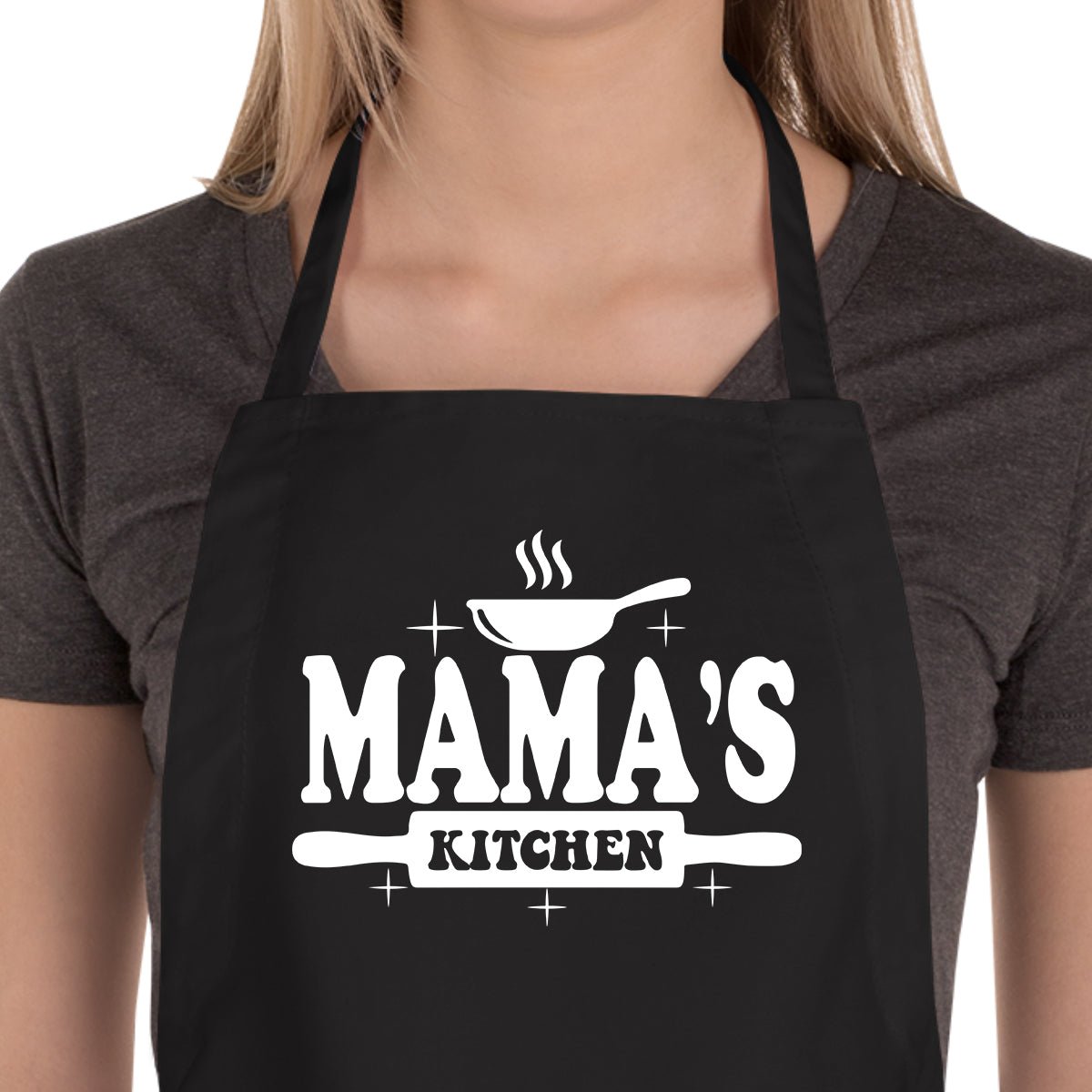 Schort Mama's Kicthen - Koning Spandoek Schort Mama's Kicthen