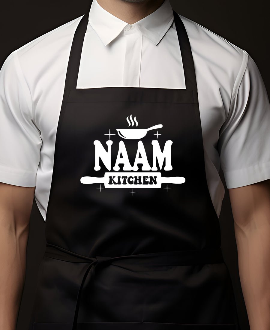 Schort met Naam (kitchen) - Koning Spandoek Schort met Naam (kitchen)