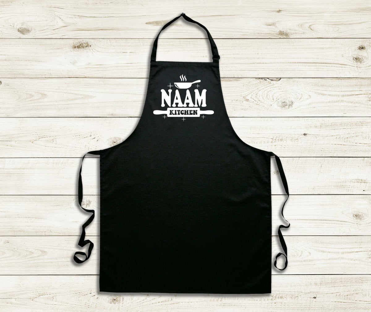 Schort met Naam (kitchen) - Koning Spandoek Schort met Naam (kitchen)