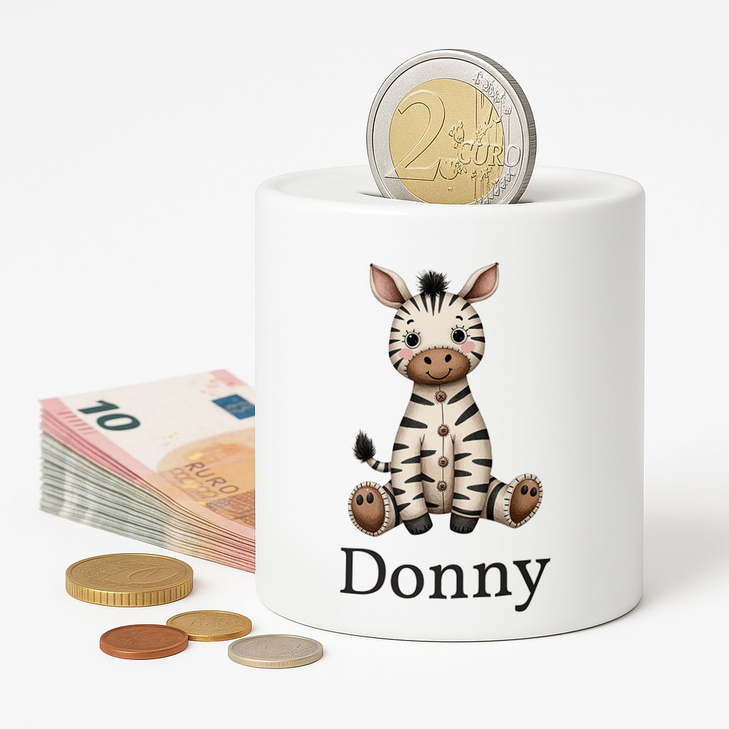 Spaarpot Zebra - Koning Spandoek Spaarpot Zebra