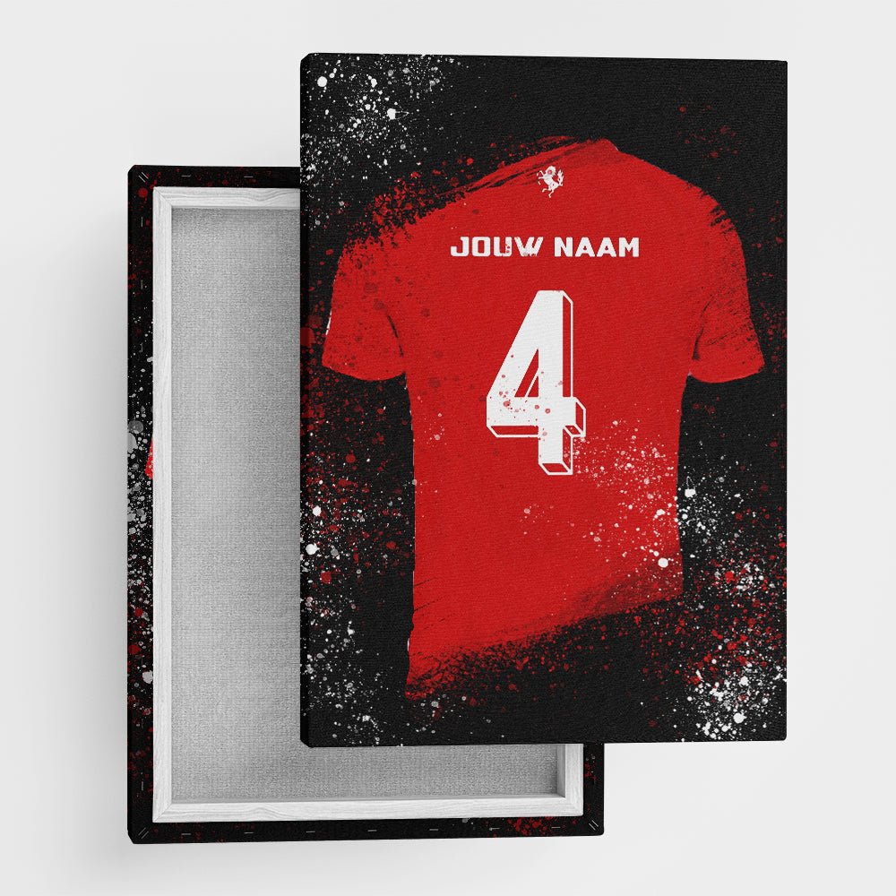 FC Twente shirt wanddecoratie - Koning Spandoek FC Twente shirt wanddecoratie