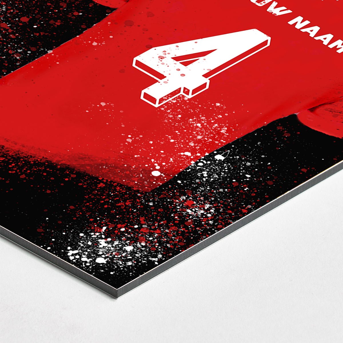 FC Twente shirt wanddecoratie - Koning Spandoek FC Twente shirt wanddecoratie