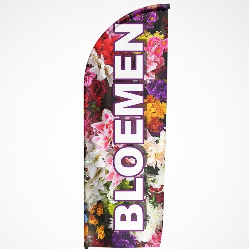 Beachvlag Bloemen