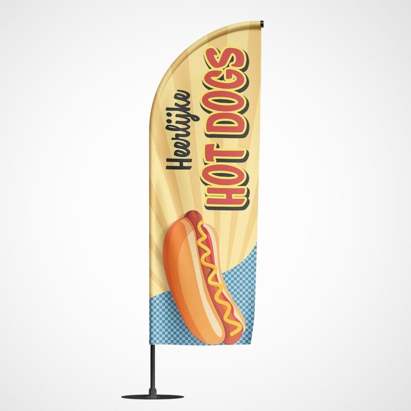 Beachvlag Hotdog