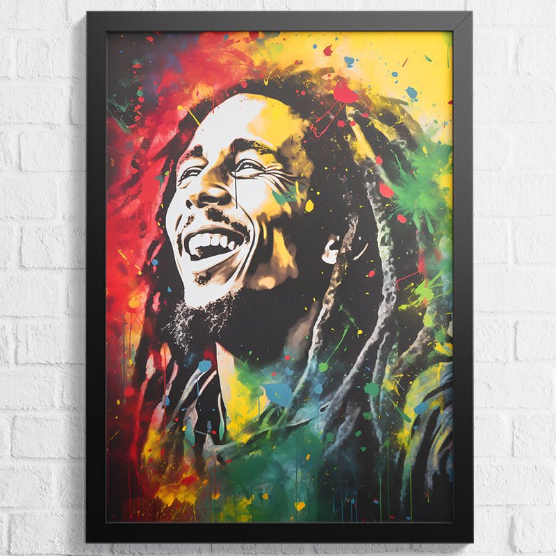 Bob Marley Poster - Koning Spandoek Bob Marley Poster