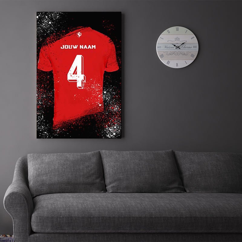 FC Twente shirt wanddecoratie