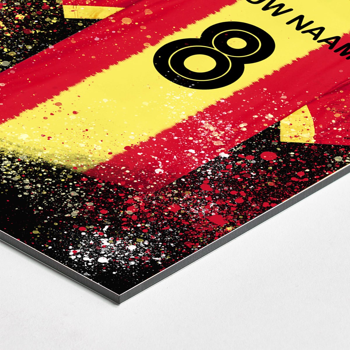 Go Ahead Eagles shirt wanddecoratie - Koning Spandoek Go Ahead Eagles shirt wanddecoratie
