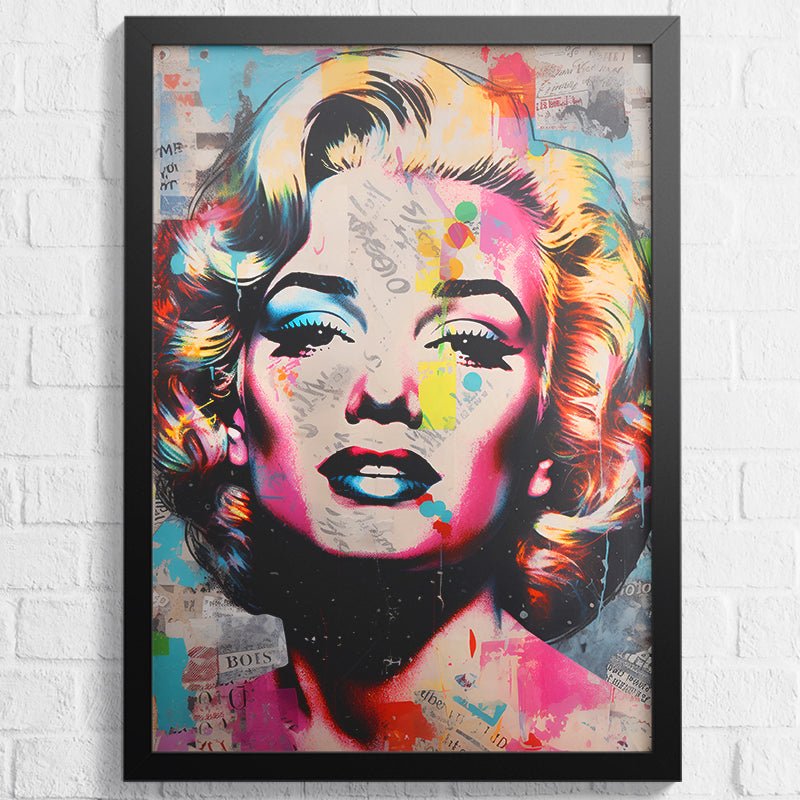 Marlyn Monroe Poster - Koning Spandoek Marlyn Monroe Poster