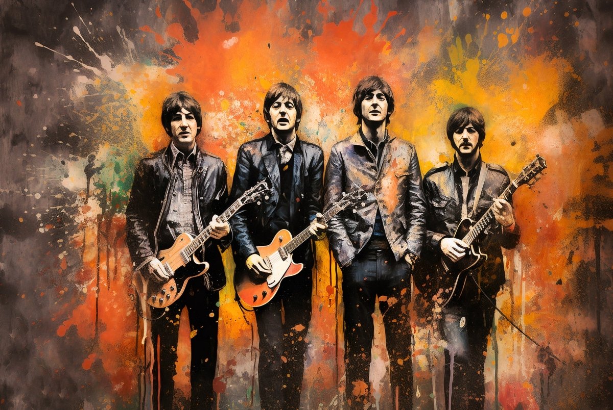 The Beatles Poster - Koning Spandoek The Beatles Poster