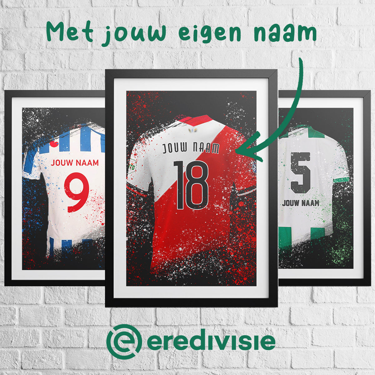 Voetbal Poster Eredivisie
