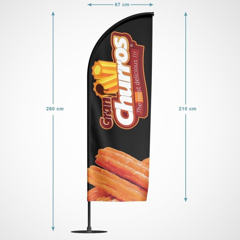 Beachvlag Churros