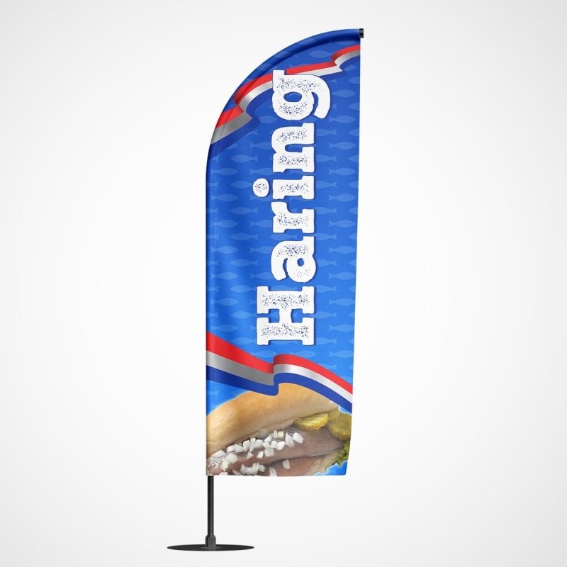 Beachvlag Haring