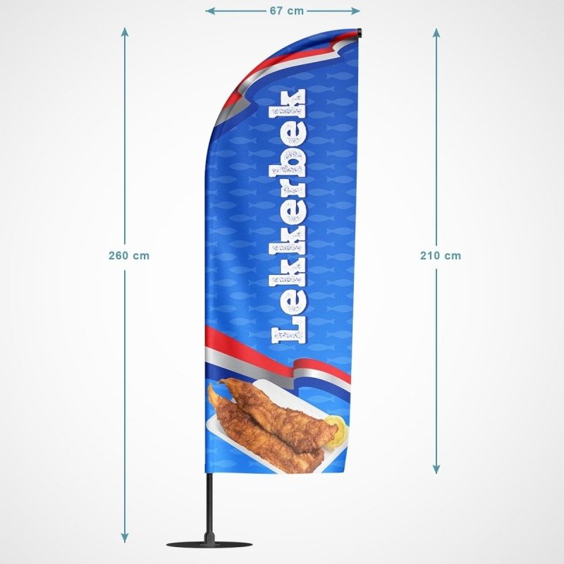 Beachvlag Lekkerbek