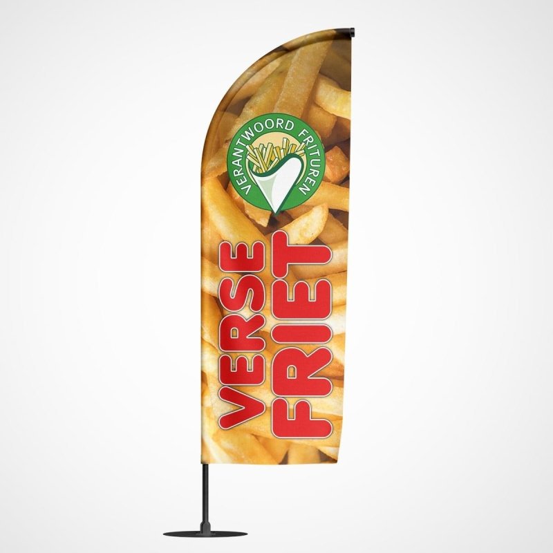 Beachvlag Verse Friet