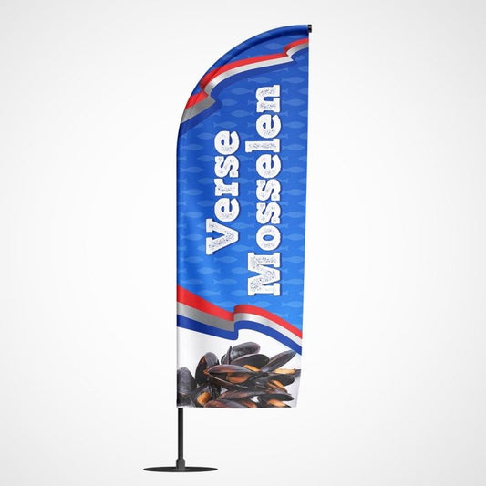 Beachvlag Verse Mosselen