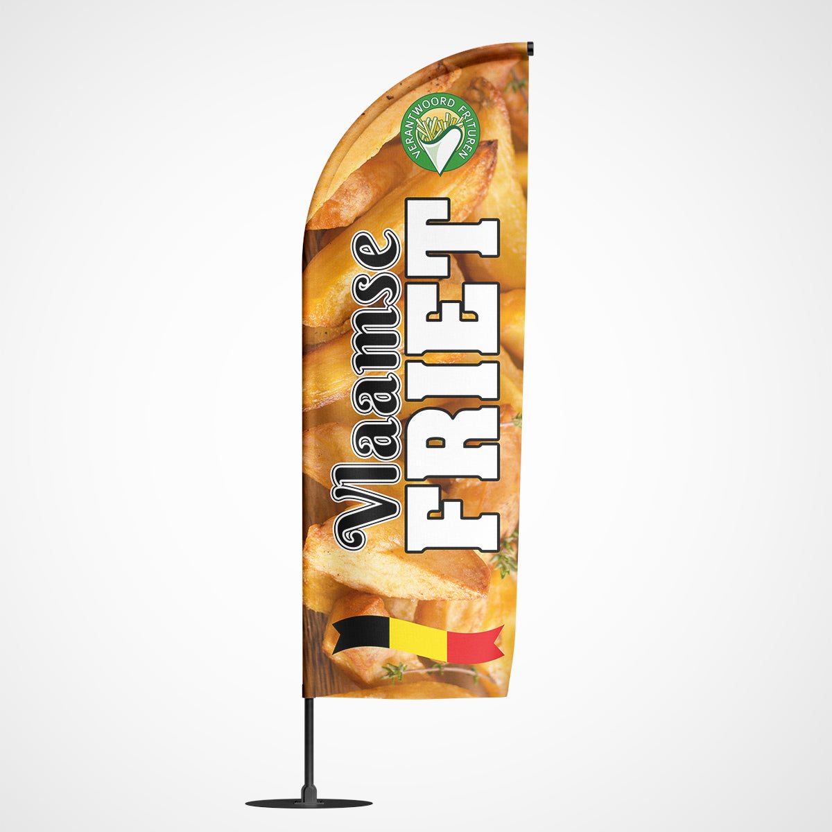 Beachvlag Vlaamse Friet