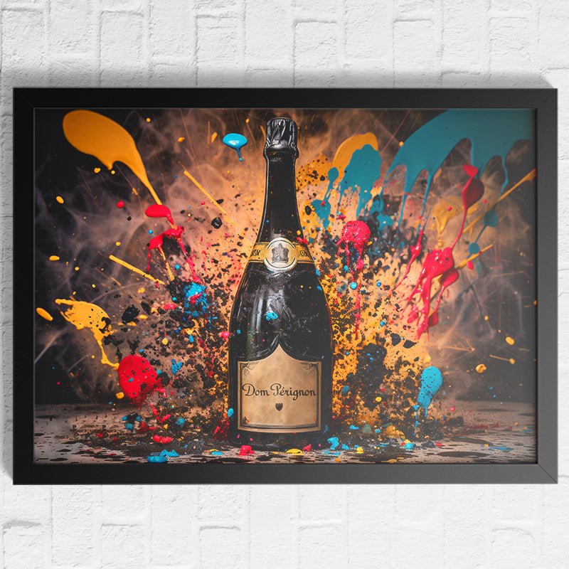 Dom Perignon Champagne Poster - Koning Spandoek Dom Perignon Champagne Poster