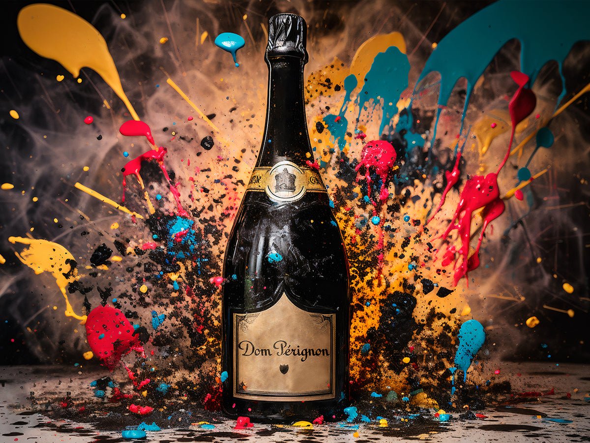 Dom Perignon Champagne Poster - Koning Spandoek Dom Perignon Champagne Poster