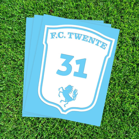 FC Twente Container Stickers XL - 3 stuks - Kliko stickers - Koning Spandoek FC Twente Container Stickers XL - 3 stuks - Kliko stickers