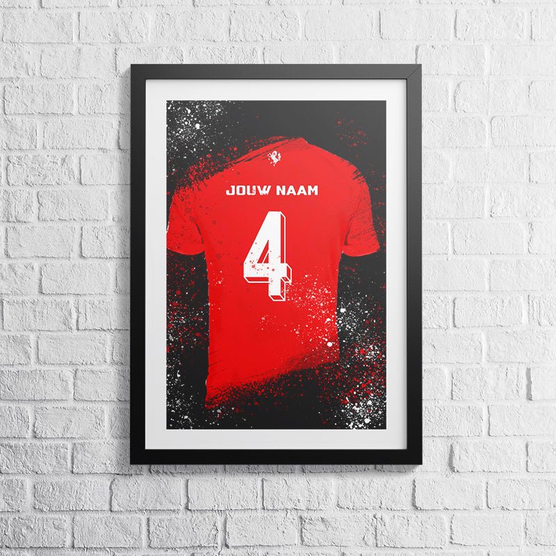 FC Twente shirt wanddecoratie