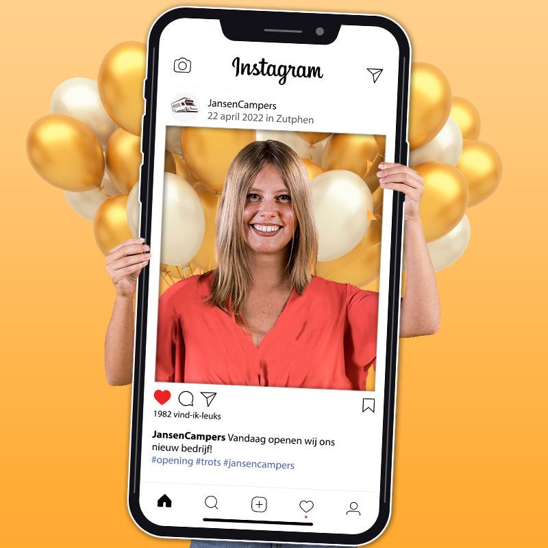 Foto Frame Instagram | Telefoon met Insta