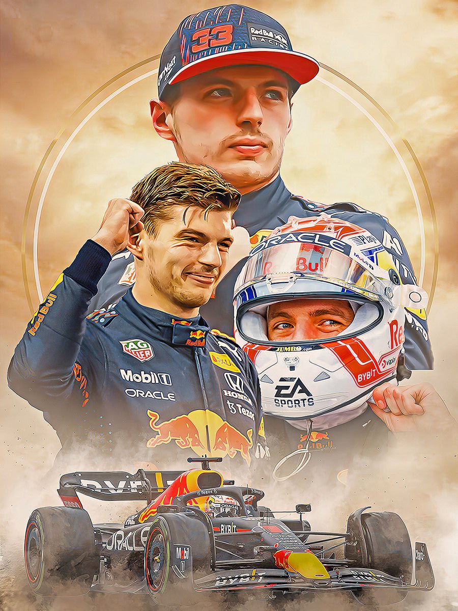 Max verstappen Poster - Koning Spandoek Max verstappen Poster