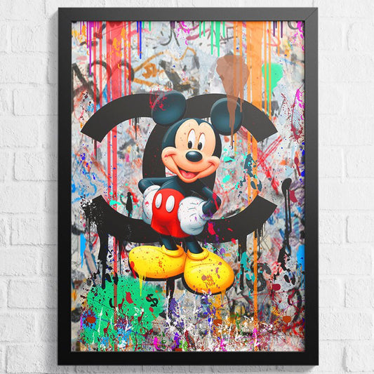 Mickey Mouse Poster - Koning Spandoek Mickey Mouse Poster