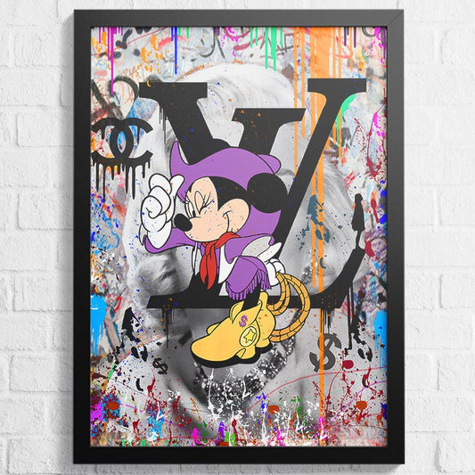 Mickey Mouse Sheriff Poster - Koning Spandoek Mickey Mouse Sheriff Poster