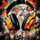 Music Headphone Poster - Koning Spandoek Music Headphone Poster