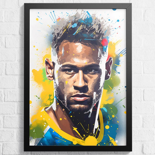 Neymar Poster - Koning Spandoek Neymar Poster