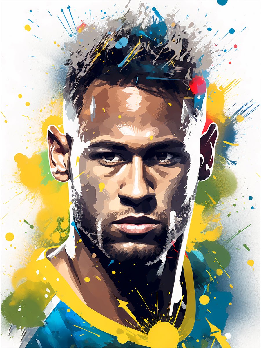 Neymar Poster - Koning Spandoek Neymar Poster