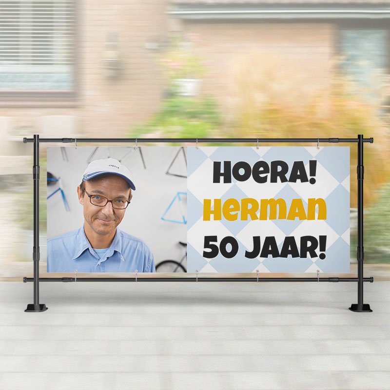 Spandoek Abraham | Foto Abraham 50 jaar