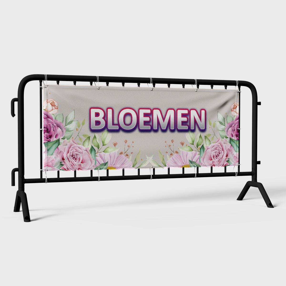 Spandoek Roze Bloemen