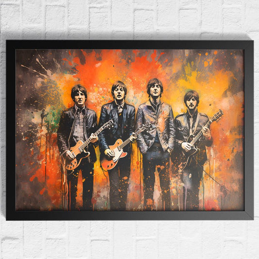 The Beatles Poster - Koning Spandoek The Beatles Poster