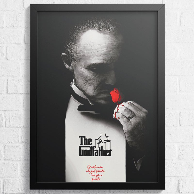 The Godfather - Greate man are not grate.. Poster - Koning Spandoek The Godfather - Greate man are not grate.. Poster