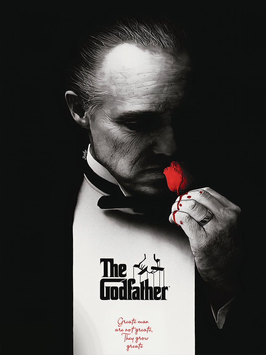 The Godfather - Greate man are not grate.. Poster - Koning Spandoek The Godfather - Greate man are not grate.. Poster