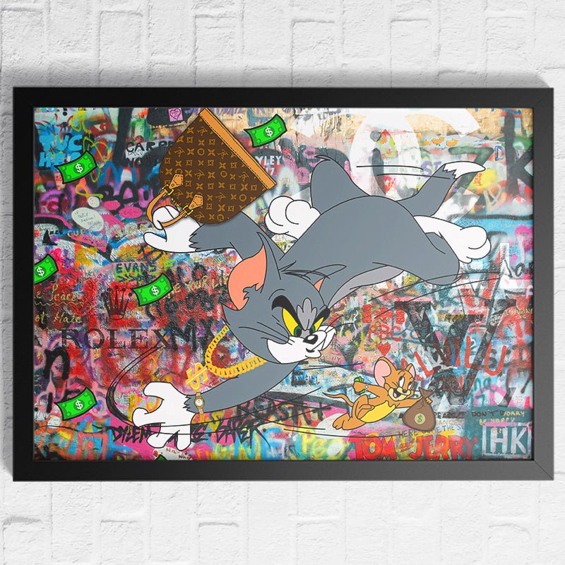 Tom and Jerry Poster - Koning Spandoek Tom and Jerry Poster