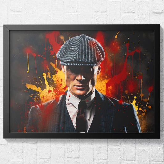 Tommy Shelby - Peaky Blinders Poster - Koning Spandoek Tommy Shelby - Peaky Blinders Poster