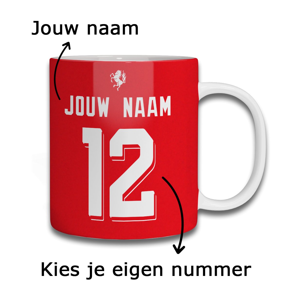FC Twente Voetbal Mok - Koning Spandoek FC Twente Voetbal Mok