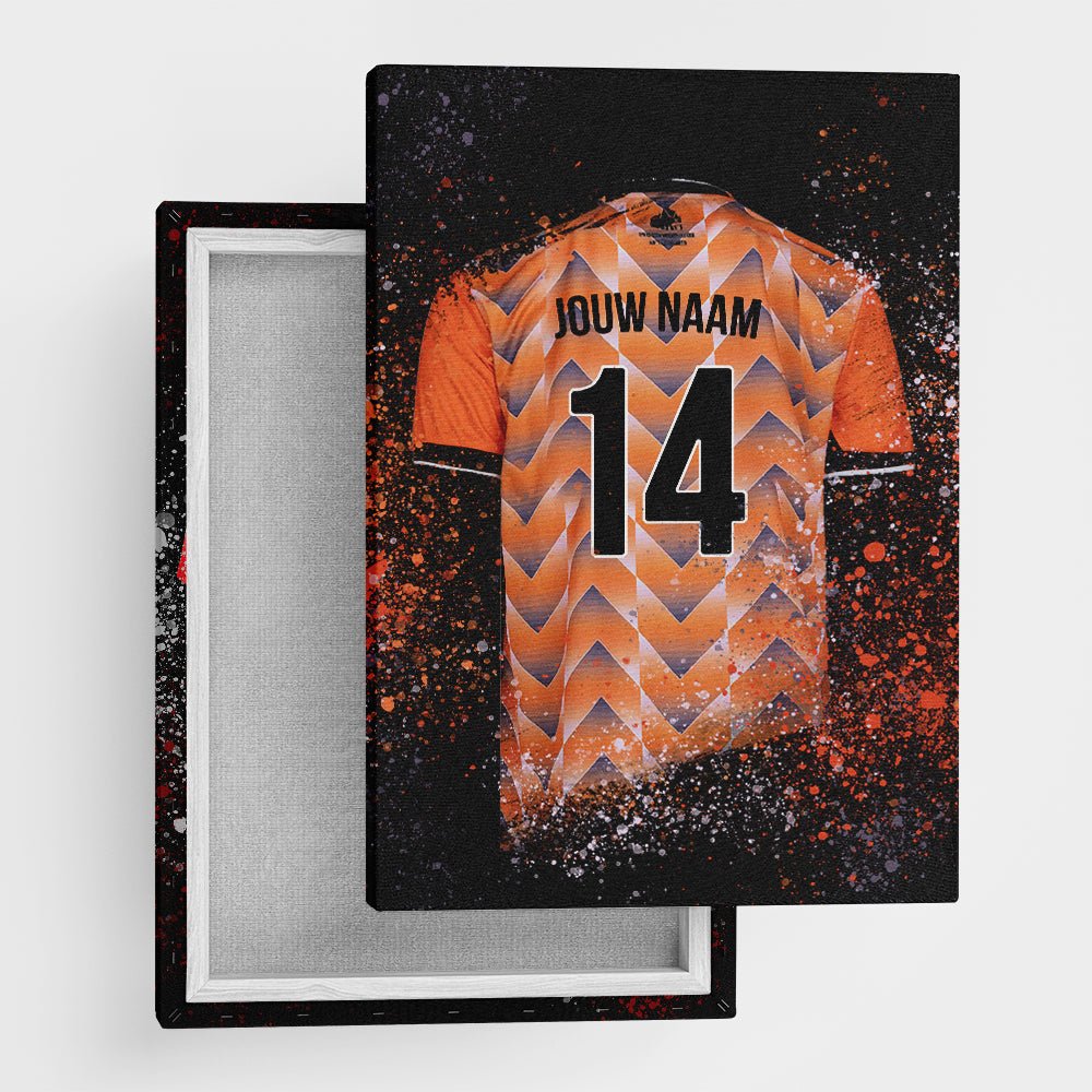 FC Volendam shirt wanddecoratie - Koning Spandoek FC Volendam shirt wanddecoratie